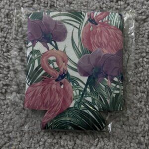 Flamingo Tropical Can Koozie - NWT (1 for $6 or 2/$10)